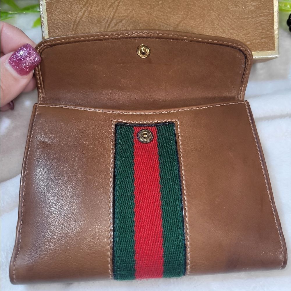 Authentic Gucci Wallet Vintage & Rare in original box - Picture 6 of 17